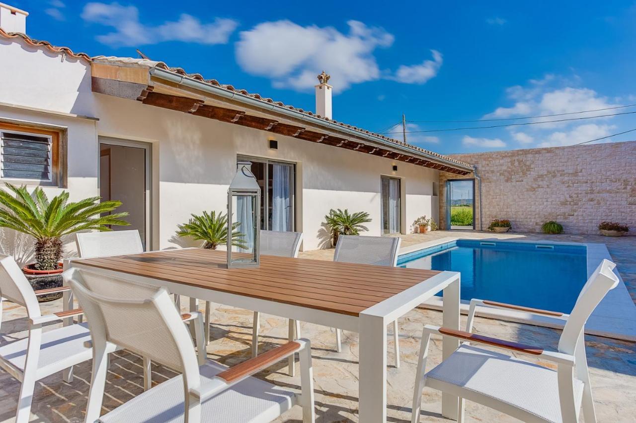 Villa Ca Na Pessina Sa Pobla Exterior foto