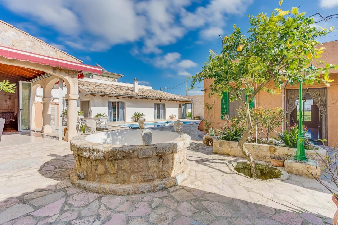 Villa Ca Na Pessina Sa Pobla Exterior foto